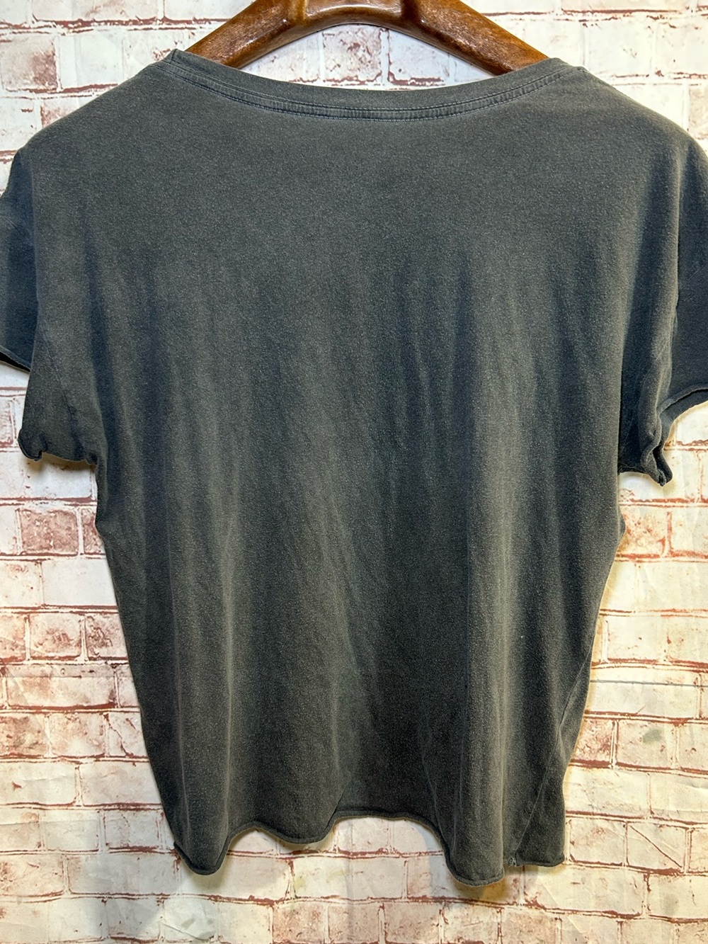 Midnight Rider Vintage Inspired Concert Band Tee Sonny & Cher Graphic Charcoal - Picture 7 of 7